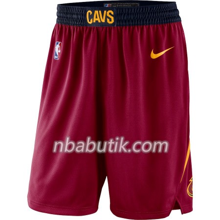 Cleveland Cavaliers Mænd Shorts Rød 2018-19 Nike Swingman